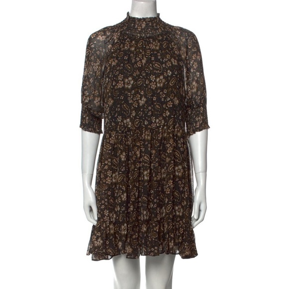 ULLA JOHNSON
Silk Mini Dress - Picture 1 of 8